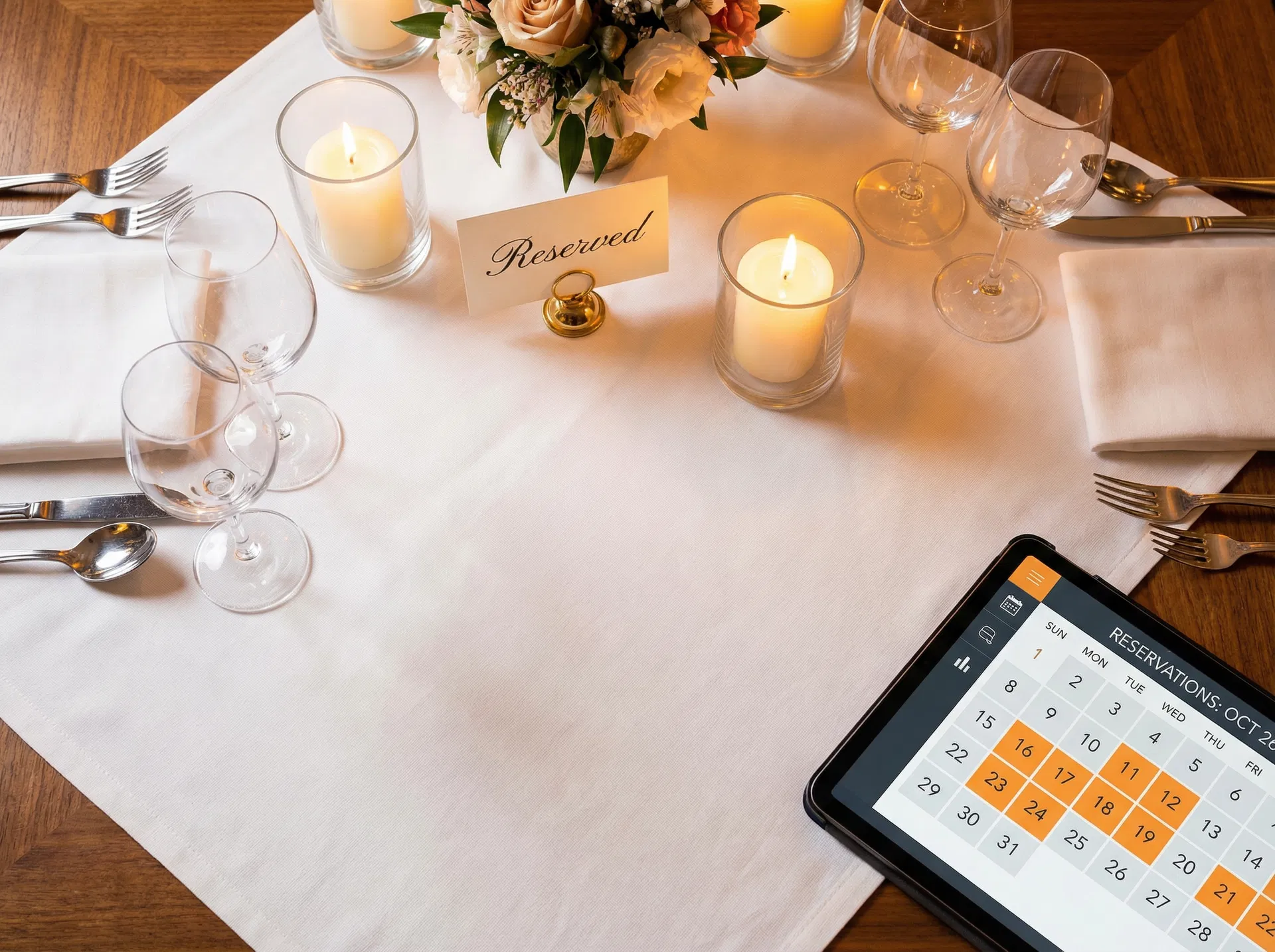 POSbiz Reservations booking experience